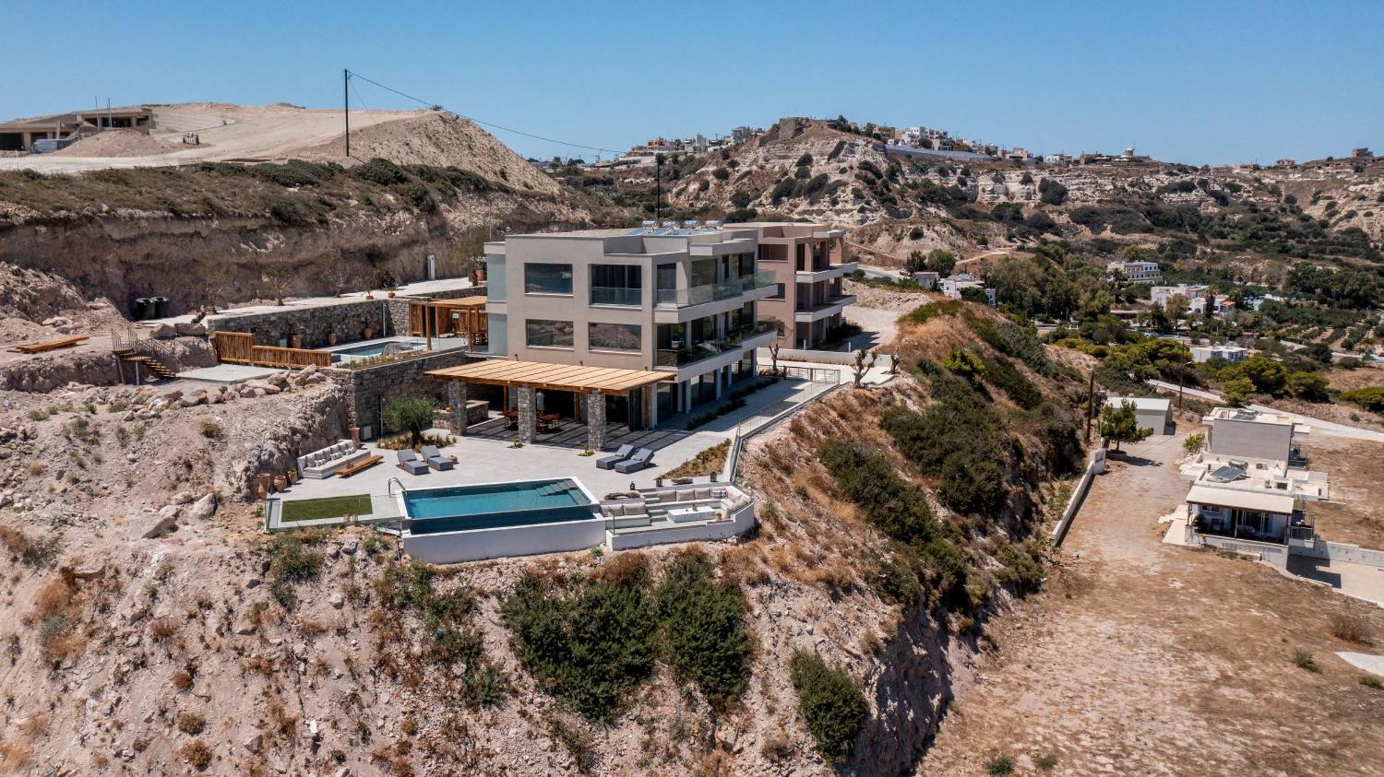 Ferienwohnung Mousonas Luxury Living Kámpos Exterior foto